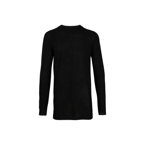 RICK OWENS Черные Мужские Свитера