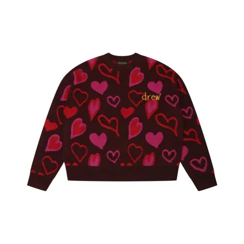 Drew House Бургундский Унисекс Свитеры