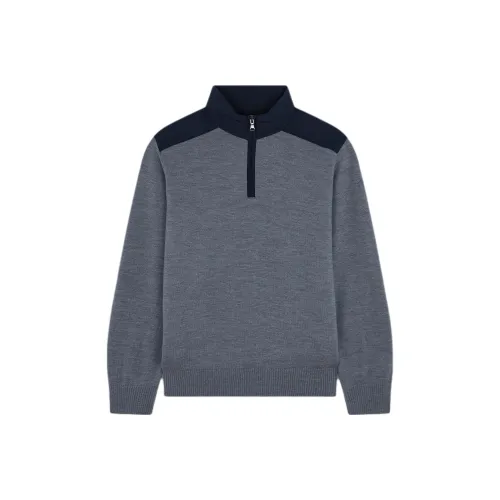 Paul Shark Yachting Шерстяной свитер с вставкой Typhoon® Свитер Мужской Синий