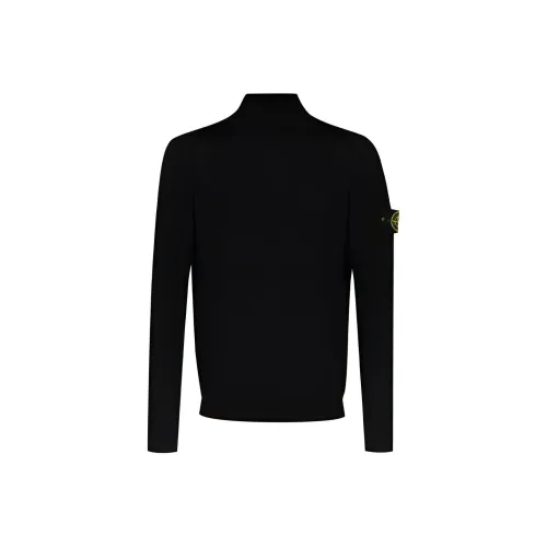 Stone Island Черные Мужские Свитера