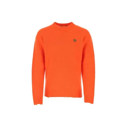 VERSACE Orange Мужские кашемировые свитеры