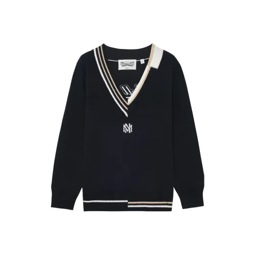 Mitchell Ness Черный Унисекс Свитеры