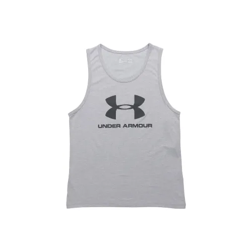 Under Armour Топ без рукавов Мужской Серый