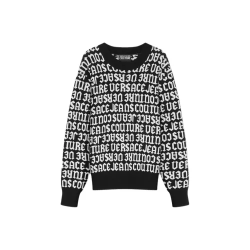 VERSACE JEANS COUTURE SS24 Трикотаж Мужской Черный