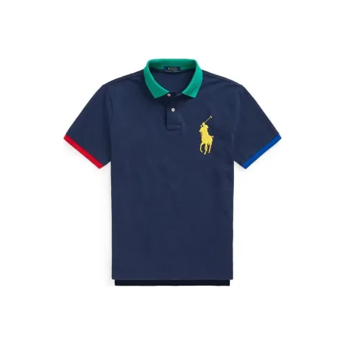 Polo Ralph Lauren Морской Синий Мужское Поло
