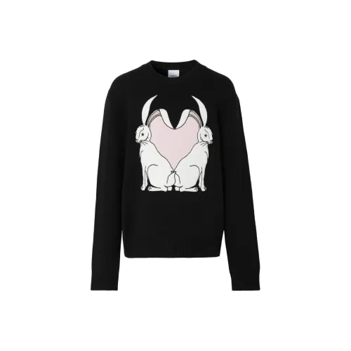 Burberry SS23 The Year of the Rabbit SS23 Свитер Мужской Черный