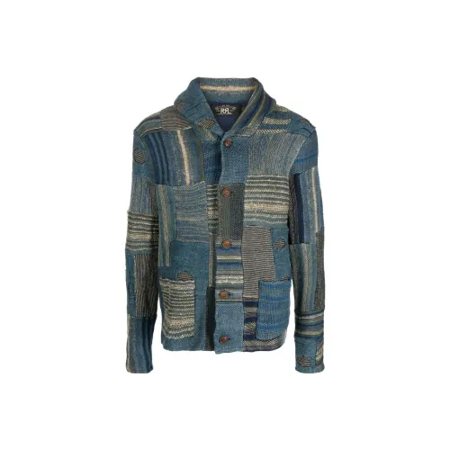 Double RL Индиго Мужские Свитера