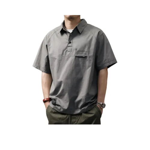 GUISE Лето Поло Свободный крой Унисекс