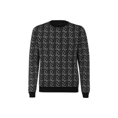 Fendi Черные Мужские Свитера