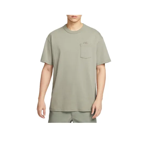 Nike Sportswear Swoosh Premium Essentials T-Shirt Мужская Светло-Армейский Зеленый