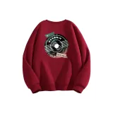 Бордовый (Qf Молния CD Логотип на груди _Qf Большой Молния CD Логотип на спине)