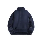 Темно-синий с флисовой подкладкой