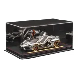 Ламборгини - Новый Большой Корова [Серебряный] + Кожаный Пылезащитный чехол