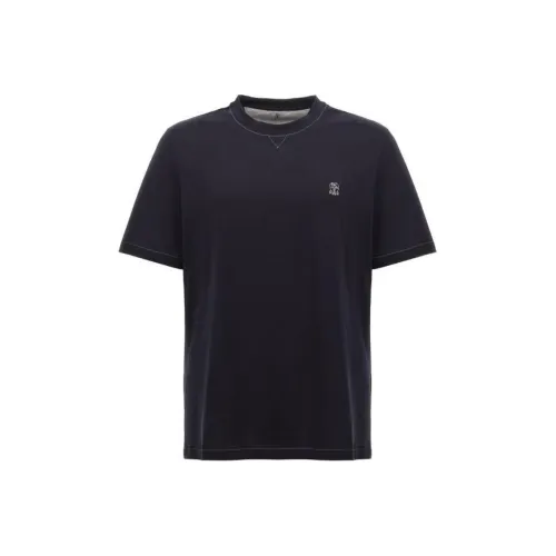 BRUNELLO CUCINELLI Черные Мужские Рубашки