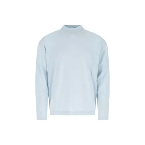 JIL SANDER Светло-синие мужские свитера