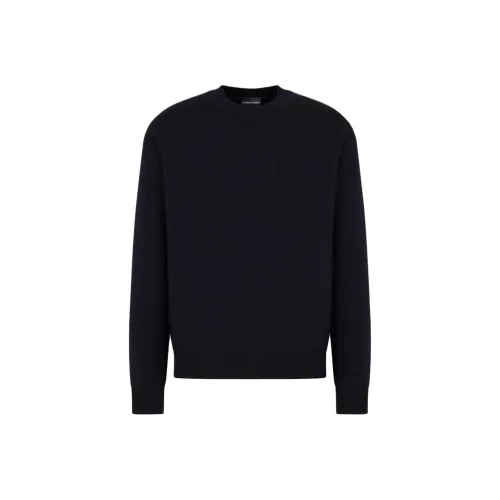 EMPORIO ARMANI Свитер Мужской Navy Blue