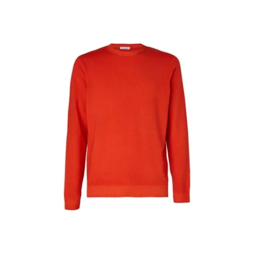MALO Red Men's Sweaters MALO Красные Мужские Свитера