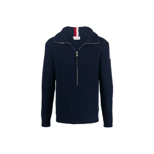 MONCLER Синие Мужские Свитера