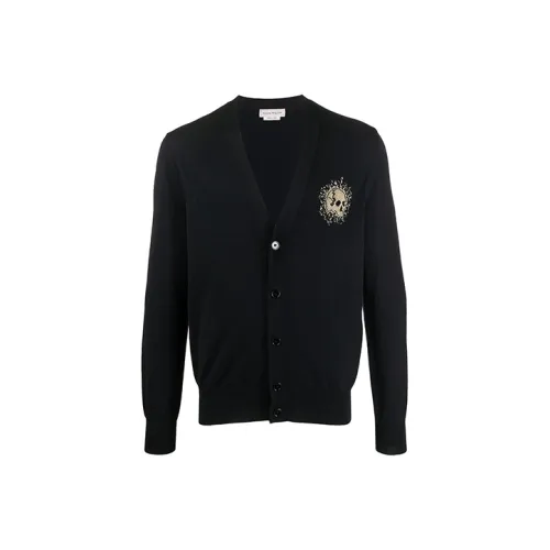 Alexander McQueen Черные Мужские Свитера