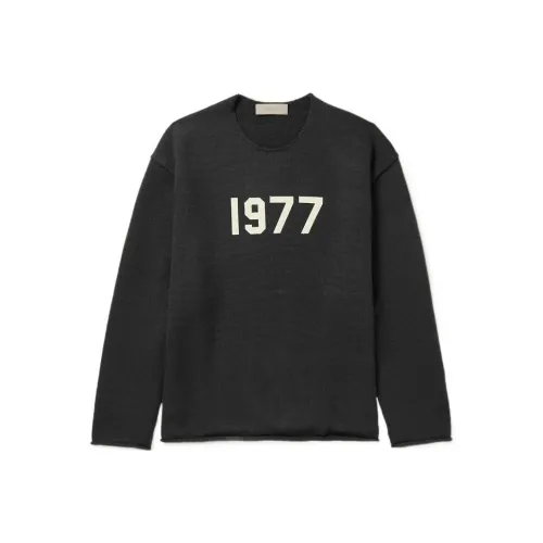Fear Of God Essentials 1977 Series Свитер Мужской Черный Iron