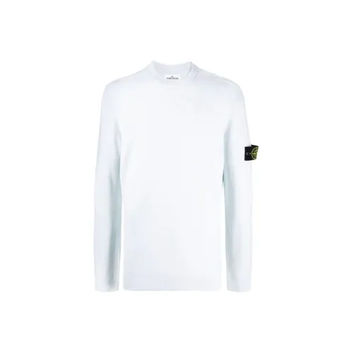 Stone Island Светло-зеленые Мужские Свитера