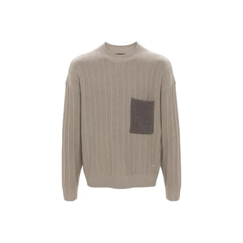 EMPORIO ARMANI SS24 Свитер Мужской Тауповый