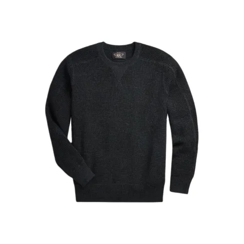 Double RL SS24 Свитер Мужской Черный
