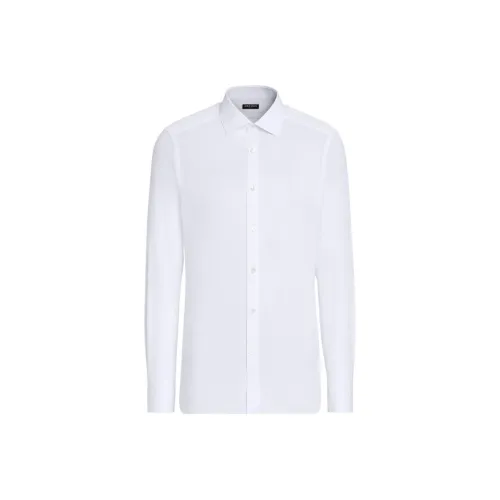 Ermenegildo Zegna Белые Мужские Рубашки