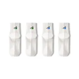 Белые носки - 2, зеленые - 2, синие.