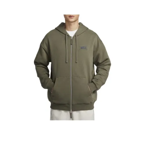 Nike Толстовка Мужская Оливково-Зеленая