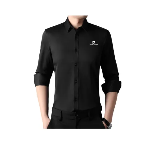 PIERRE CARDIN Рубашка Мужская Черная