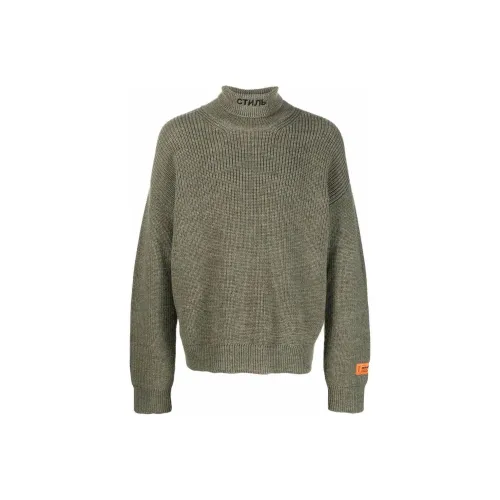 HERON PRESTON Серый Мужской Свитеры