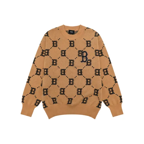 MLB Old Flower Бежево-желтый Унисекс Свитеры