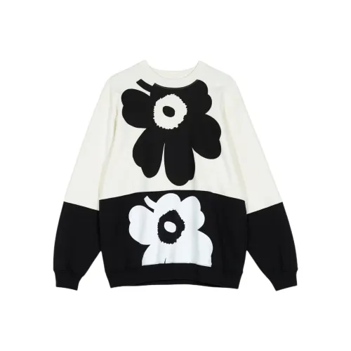 MARIMEKKO Серый Белый Унисекс Свитшоты