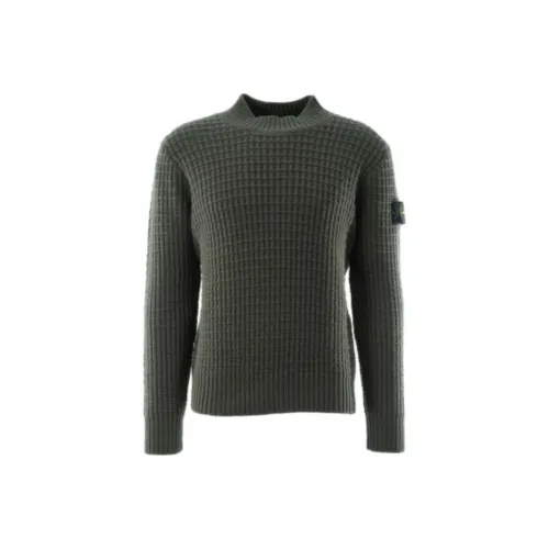 STONE ISLAND Свитер Мужской Зеленый