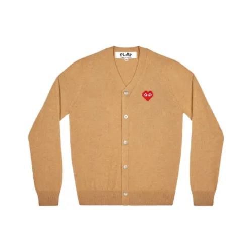 CDG Play Желтые Мужские Свитера