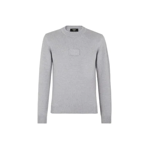 Fendi Серые Мужские Свитера