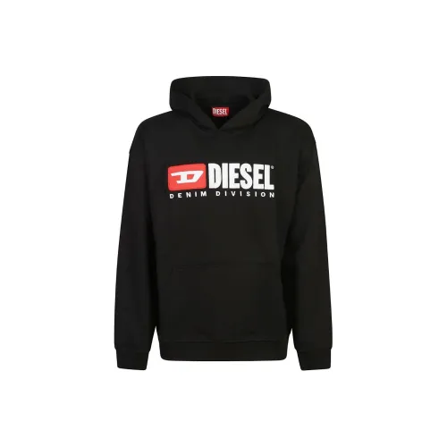 DIESEL Черные Мужские Свитшоты