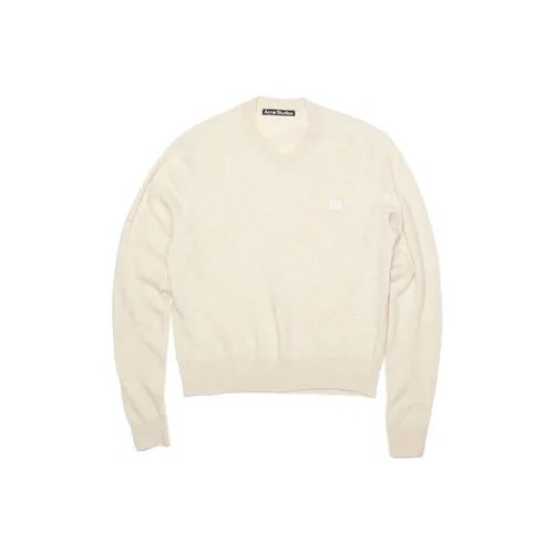 ACNE STUDIOS SS22 Свитер Унисекс Oatmeal