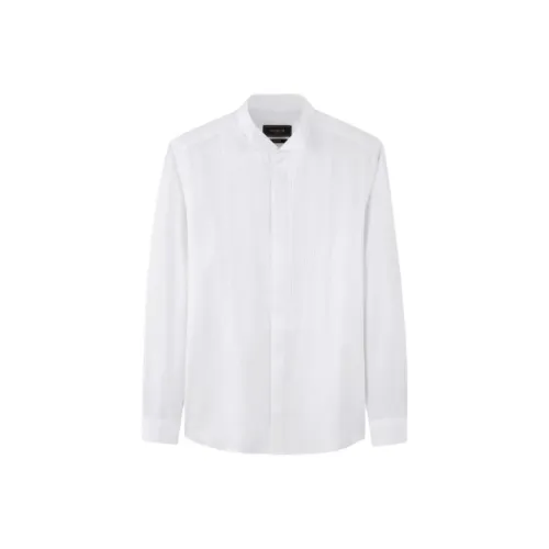 YOUNGOR Рубашка Мужская Отбеленная Однотонная