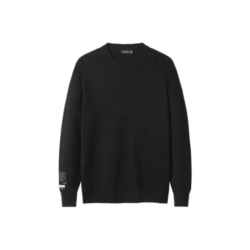 PEACEBIRD MEN Черные Мужские Свитера