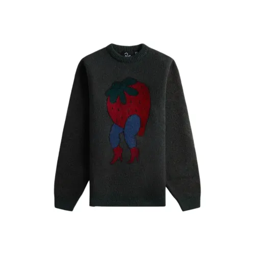 KITH Collaboration Охотничий зеленый Мужские свитеры