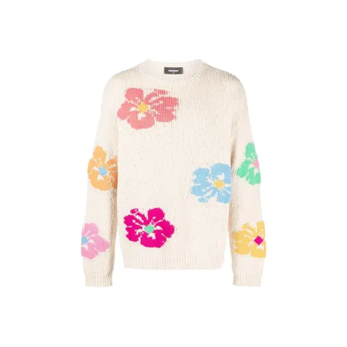 DSQUARED 2 Светлый Бежевый Мужские Свитера