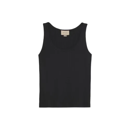 GUCCI Мужские майки черного цвета