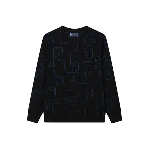 FILA Глубокий черный Мужские свитеры