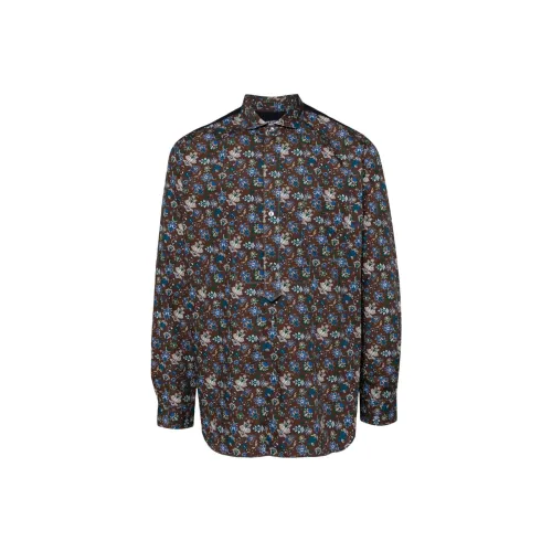 JUNYA WATANABE FW24 Рубашка Мужская Темно-Коричневая