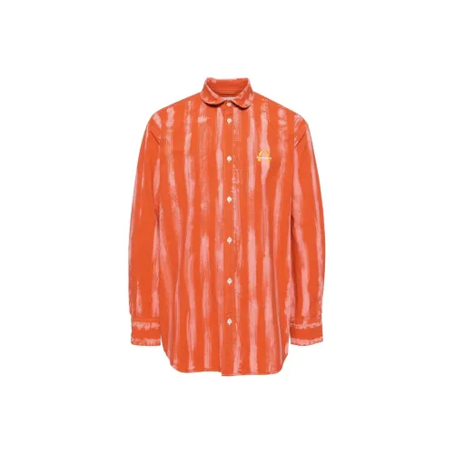 Doublet Orange Мужские Рубашки