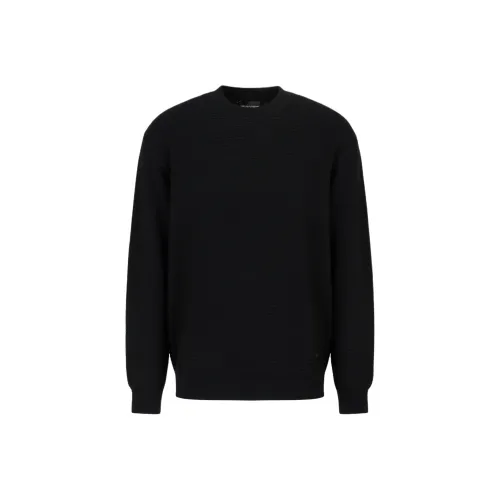 EMPORIO ARMANI Свитер Мужской Черный