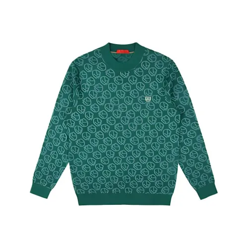 Raidy Boer Свитер Мужской Желтый Цветочный