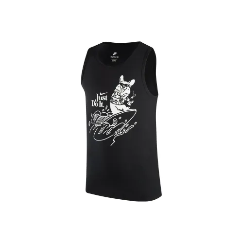 Nike Мужские черные майки